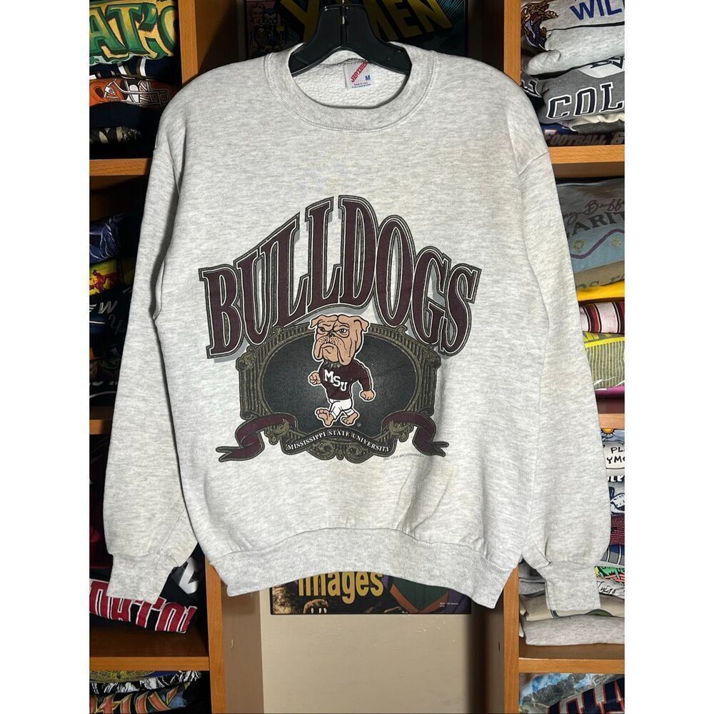 Vintage 90s Mississippi State University Bulldogs Sweater